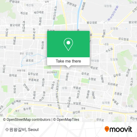 수원왕갈비 map