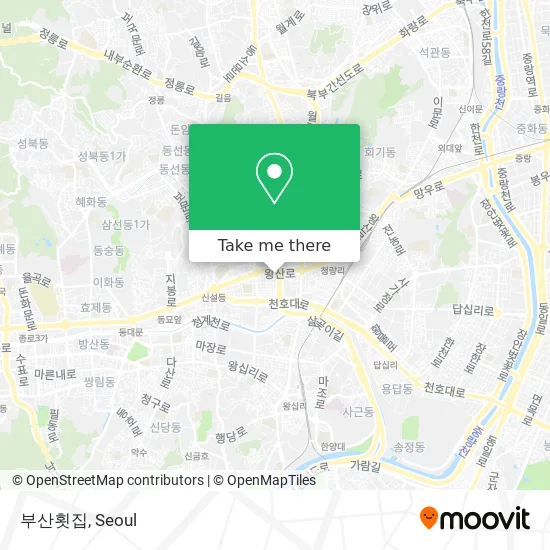 부산횟집 map