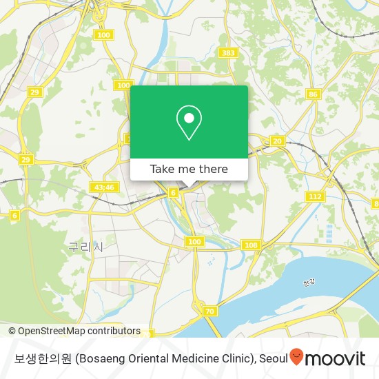보생한의원 (Bosaeng Oriental Medicine Clinic) map