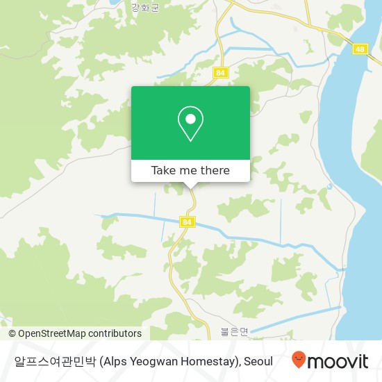 알프스여관민박 (Alps Yeogwan Homestay) map