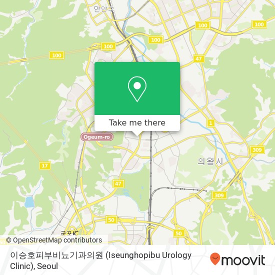 이승호피부비뇨기과의원 (Iseunghopibu Urology Clinic) map