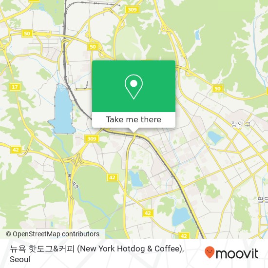뉴욕 핫도그&커피 (New York Hotdog & Coffee) map