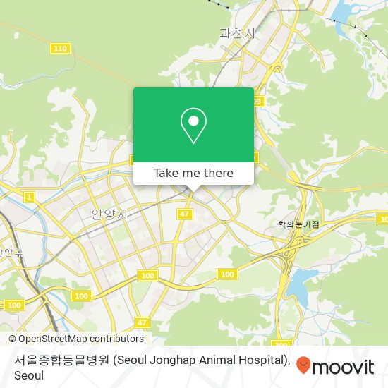 서울종합동물병원 (Seoul Jonghap Animal Hospital) map