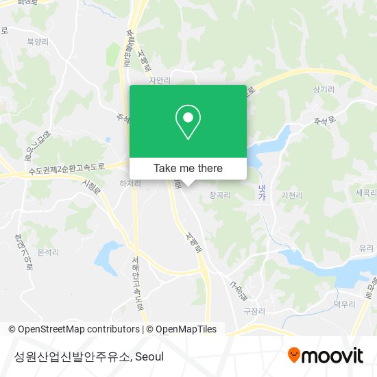 성원산업신발안주유소 map