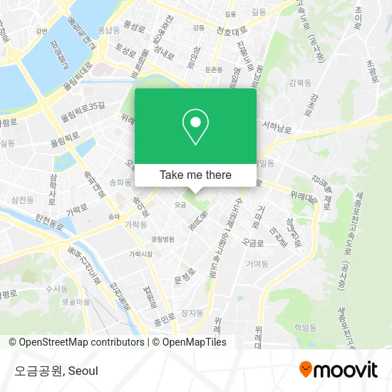 오금공원 map