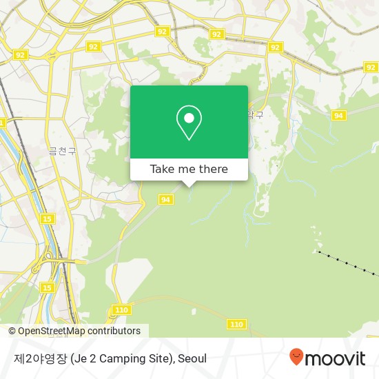 제2야영장 (Je 2 Camping Site) map