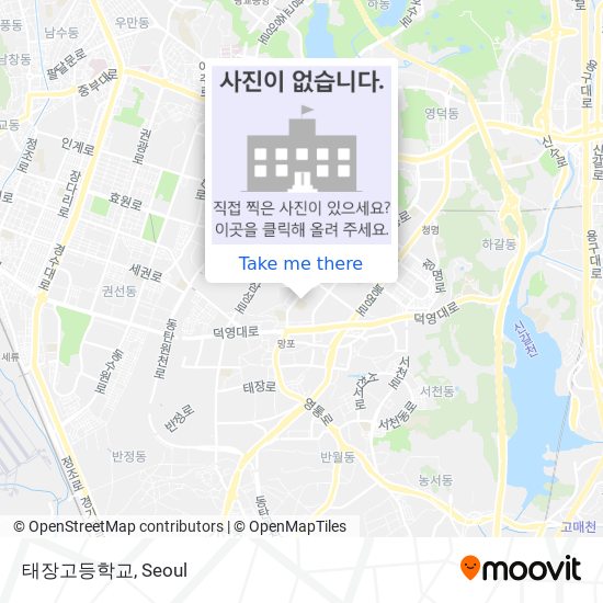 태장고등학교 map