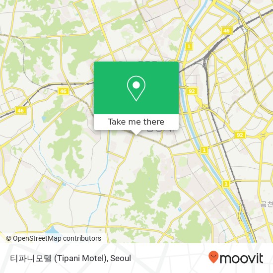 티파니모텔 (Tipani Motel) map