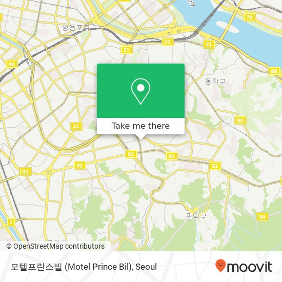 모텔프린스빌 (Motel Prince Bil) map