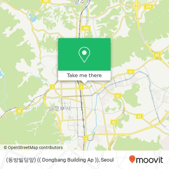 (동방빌딩앞) (( Dongbang Building Ap )) map