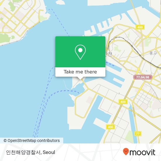인천해양경찰서 map