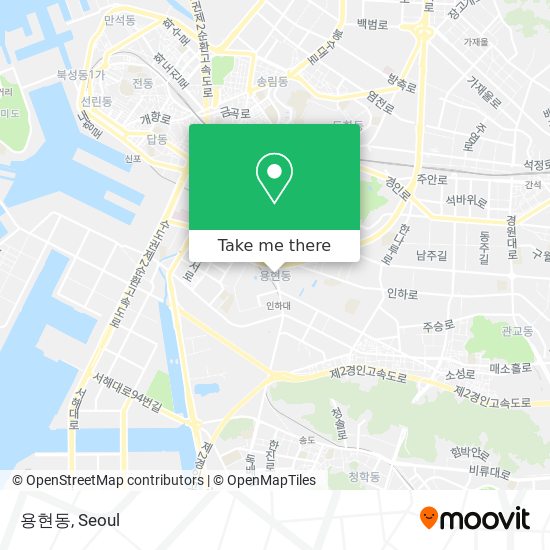용현동 map