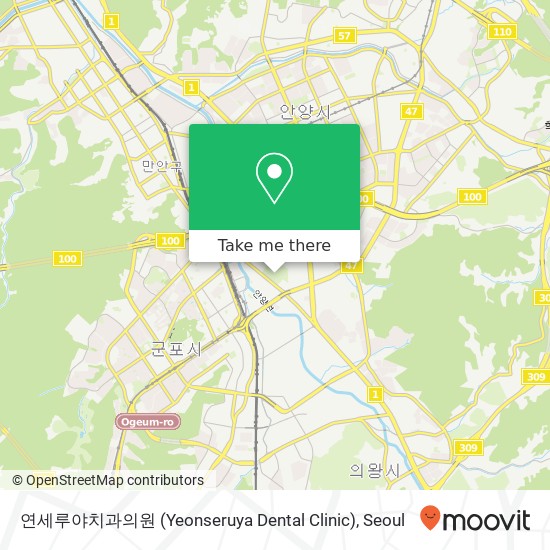 연세루야치과의원 (Yeonseruya Dental Clinic) map