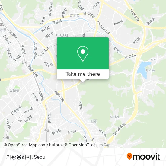 의왕용화사 map