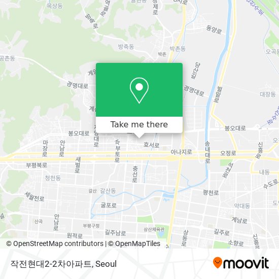 작전현대2-2차아파트 map