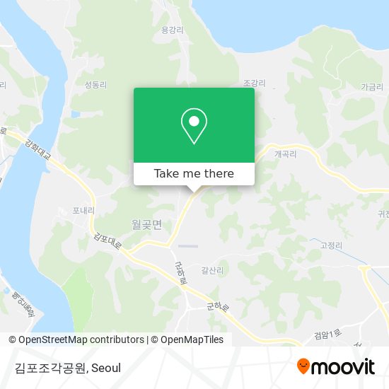 김포조각공원 map