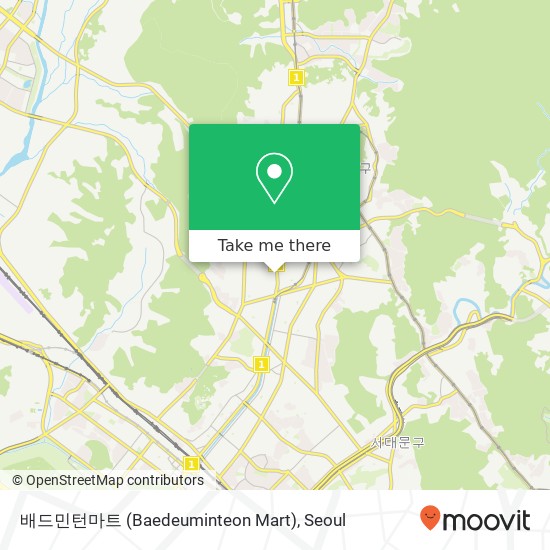 배드민턴마트 (Baedeuminteon Mart) map