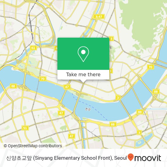 신양초교앞 (Sinyang Elementary School Front) map