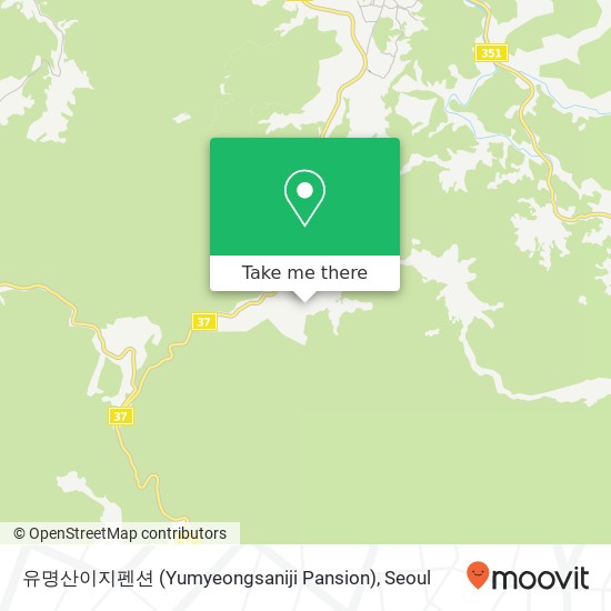 유명산이지펜션 (Yumyeongsaniji Pansion) map