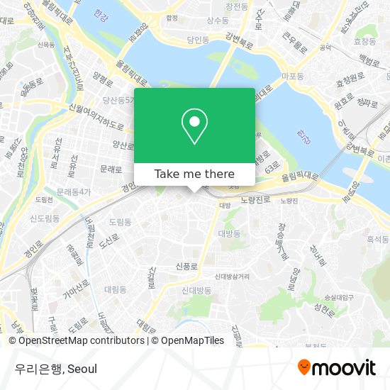 우리은행 map