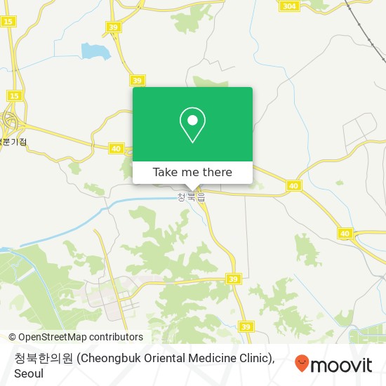 청북한의원 (Cheongbuk Oriental Medicine Clinic) map