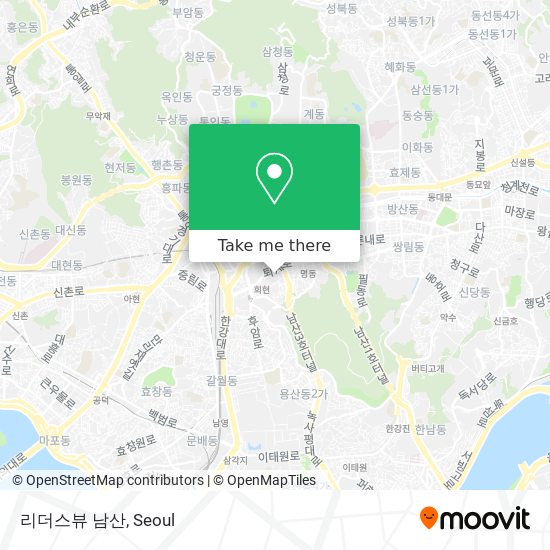리더스뷰 남산 map