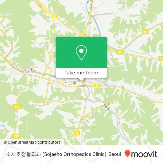 소재호정형외과 (Sojaeho Orthopedics Clinic) map