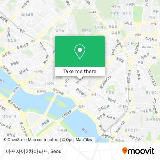 마포자이2차아파트 map