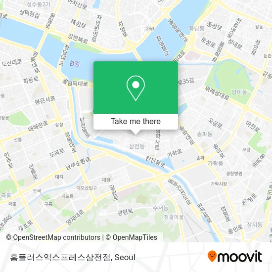 홈플러스익스프레스삼전점 map