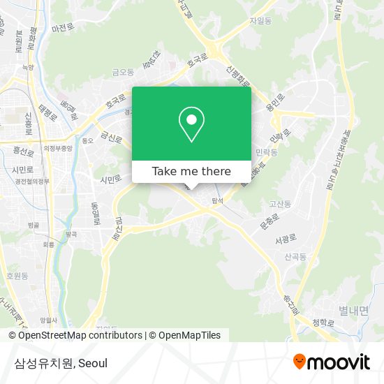 삼성유치원 map