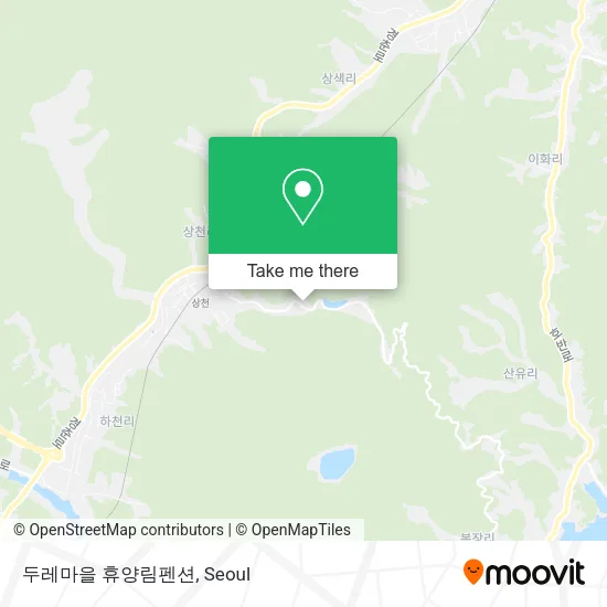 두레마을 휴양림펜션 map