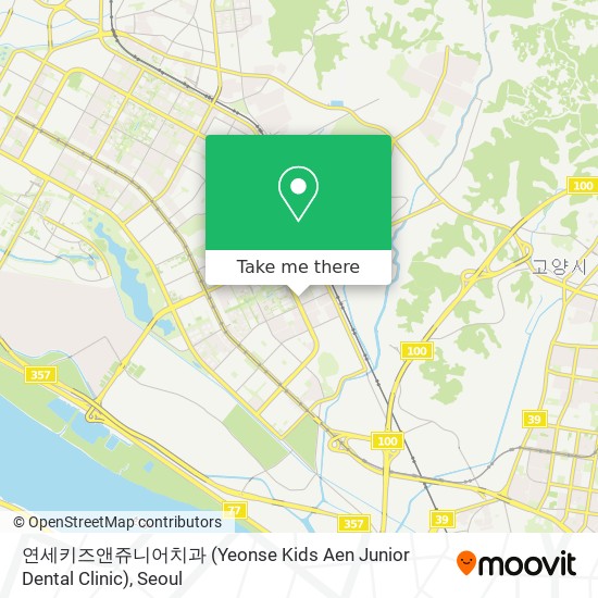 연세키즈앤쥬니어치과 (Yeonse Kids Aen Junior Dental Clinic) map