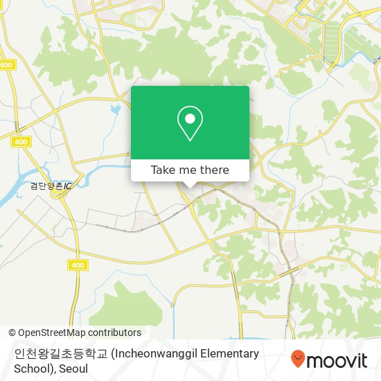 인천왕길초등학교 (Incheonwanggil Elementary School) map