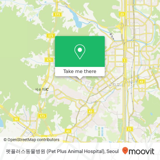 펫플러스동물병원 (Pet Plus Animal Hospital) map