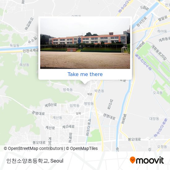 인천소양초등학교 map