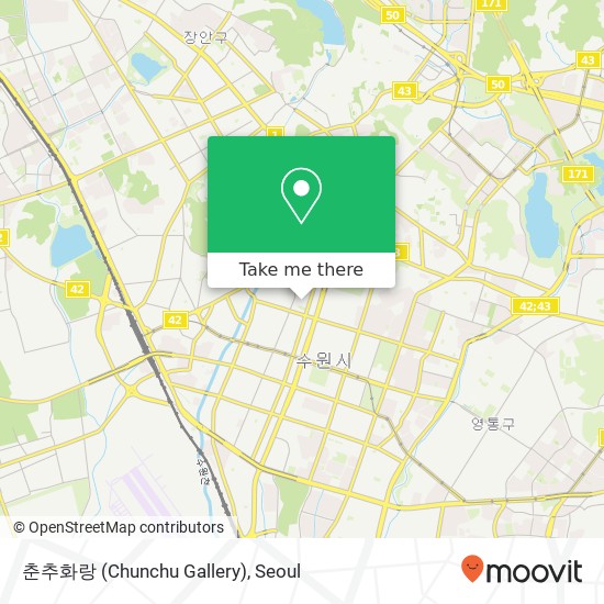 춘추화랑 (Chunchu Gallery) map