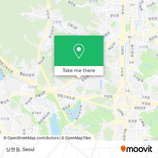 상현동 map