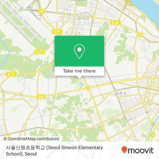 서울신원초등학교 (Seoul Sinwon Elementary School) map