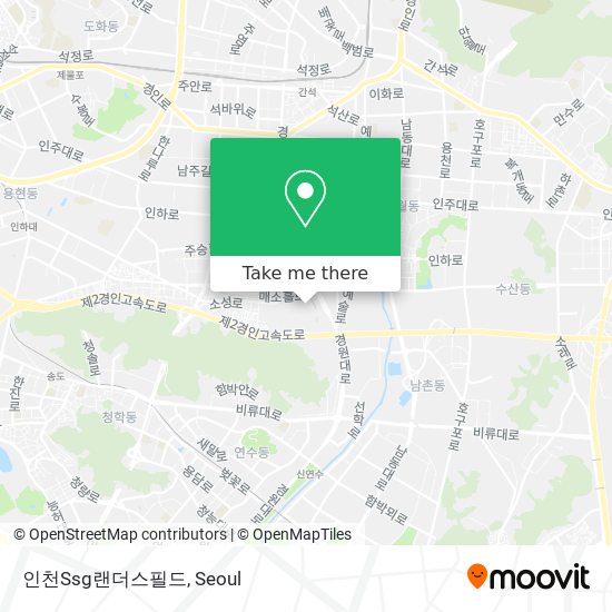 인천Ssg랜더스필드 map