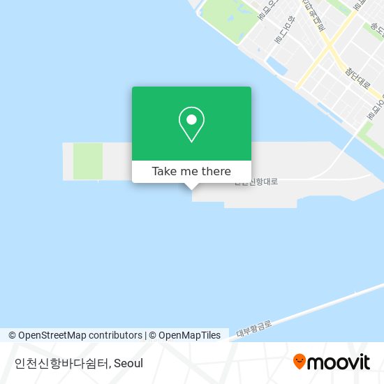 인천신항바다쉼터 map