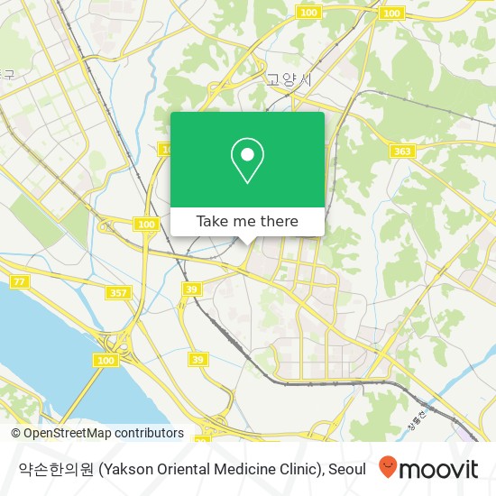 약손한의원 (Yakson Oriental Medicine Clinic) map