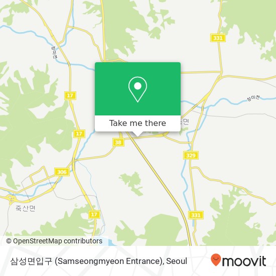 삼성면입구 (Samseongmyeon Entrance) map