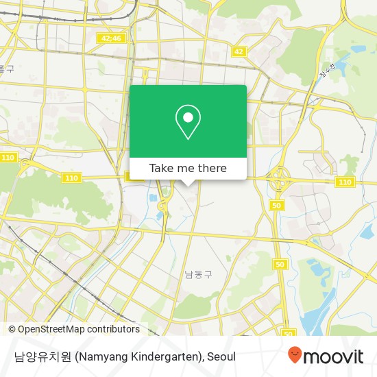 남양유치원 (Namyang Kindergarten) map