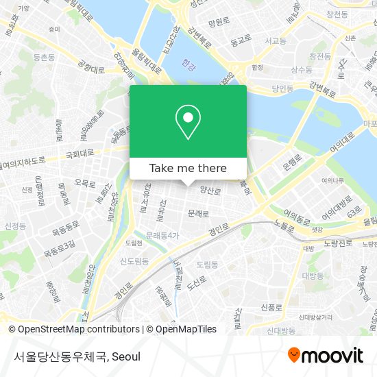 서울당산동우체국 map