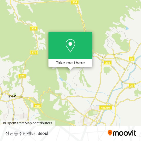 선단동주민센터 map