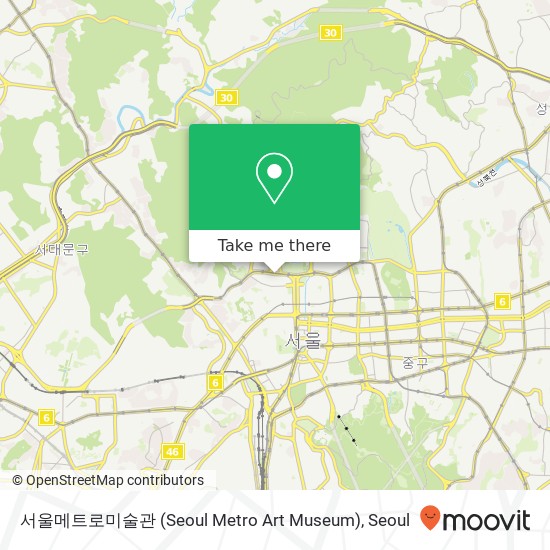 서울메트로미술관 (Seoul Metro Art Museum) map