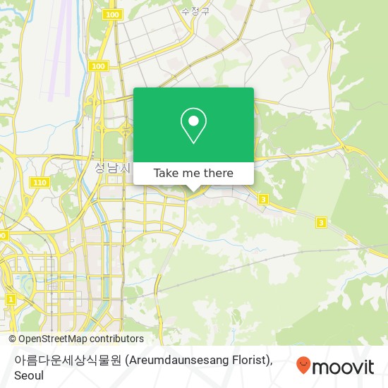 아름다운세상식물원 (Areumdaunsesang Florist) map