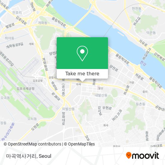 마곡역사거리 map