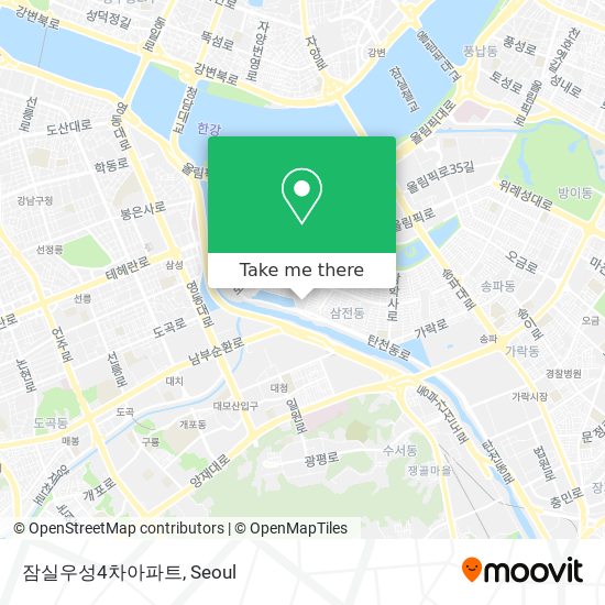 잠실우성4차아파트 map