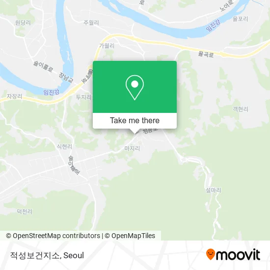 적성보건지소 map